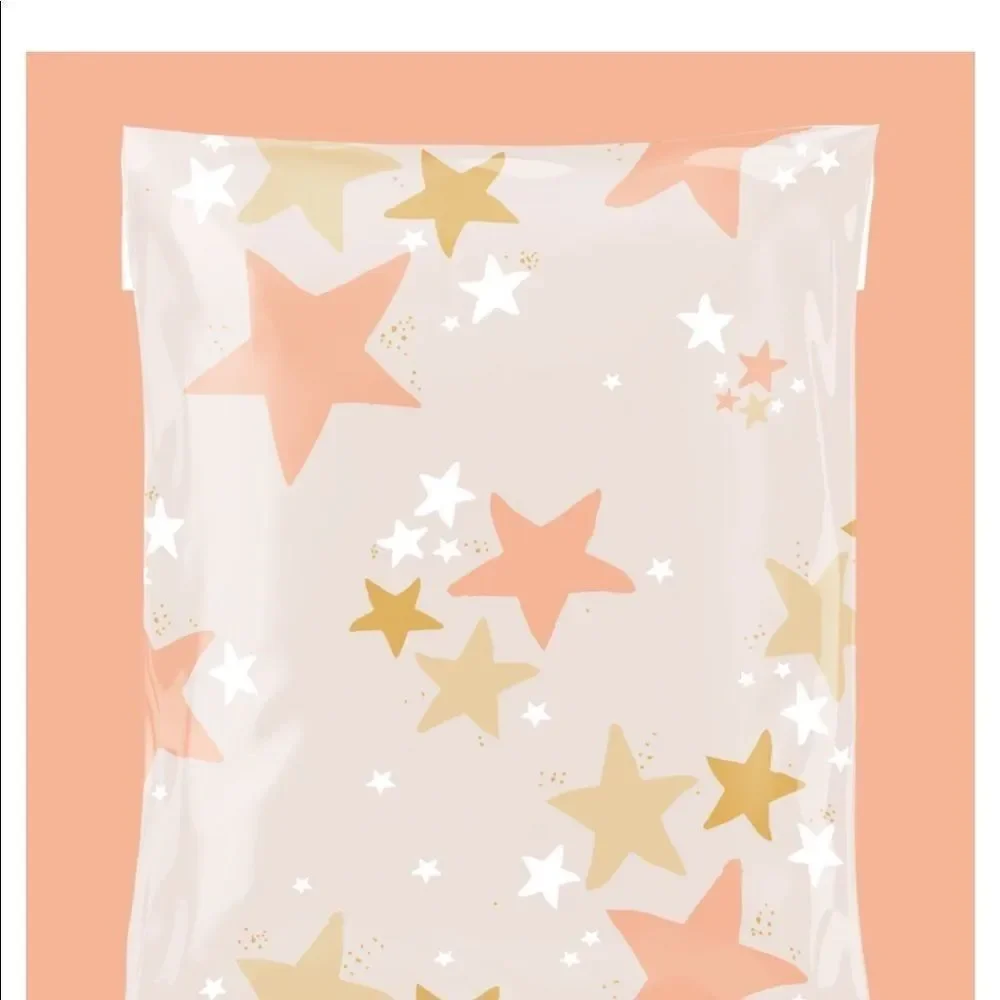 Poly mailers Mix 10x13 14.5x19 30pcs 6 insert cards 30 stickers